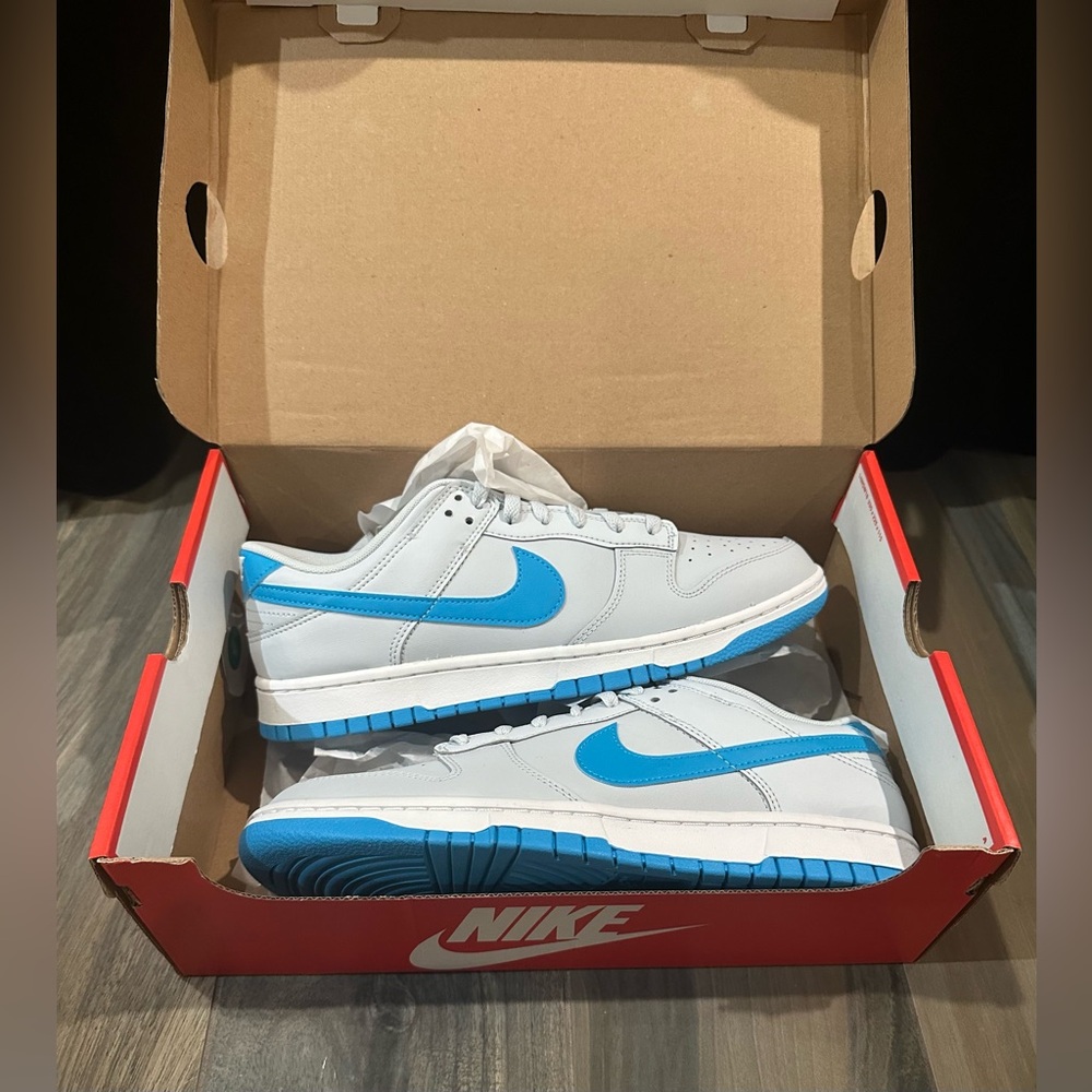 New men’s Nike dunk low retro size 10